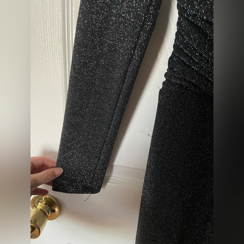 NWOT Black Sparkling Dress - Picture 10 of 10